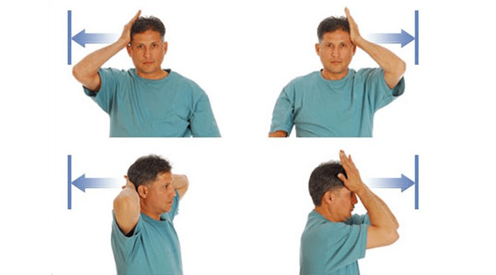вежби за болки во вратот
