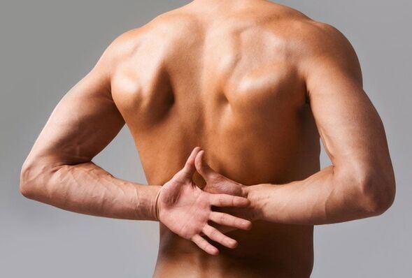 болки во грбот со остеохондроза на 'рбетот
